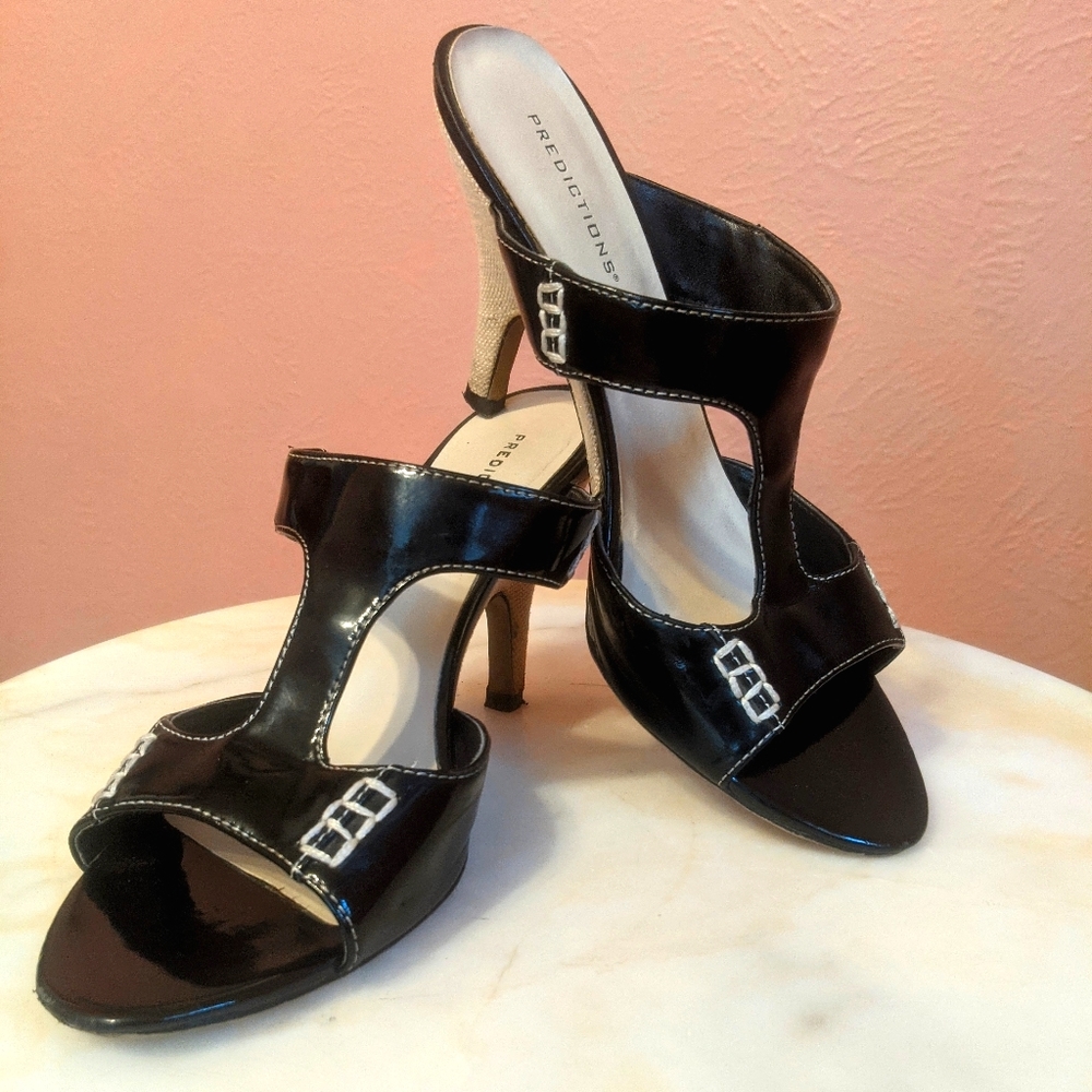 Patent Leather Mules